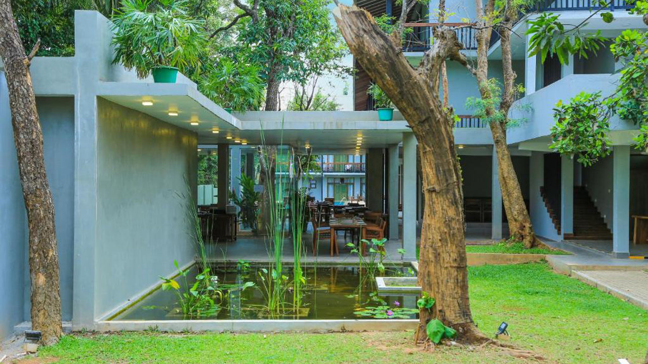 Villa con agua fresca, Sigiriya