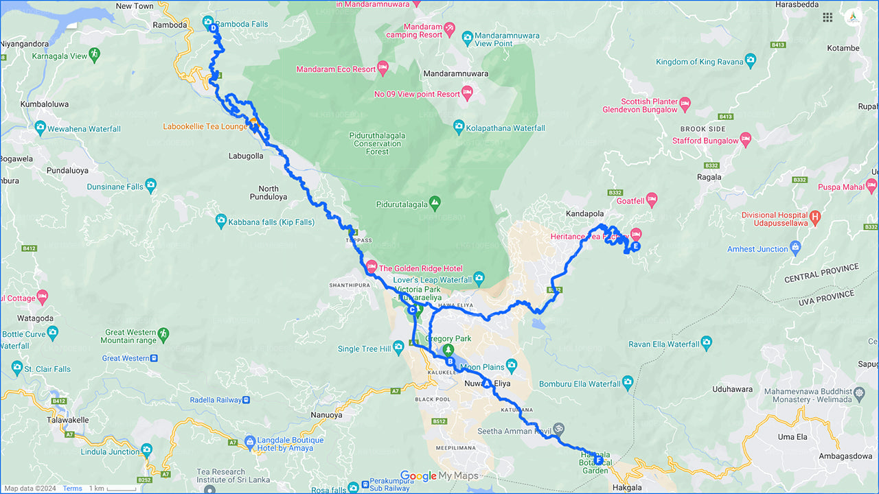 Visita a la ciudad de Nuwara Eliya