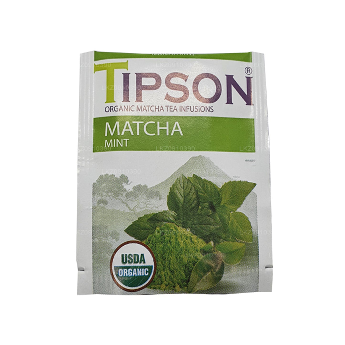 Matcha y menta orgánicos Tipson Tea (37,5 g)