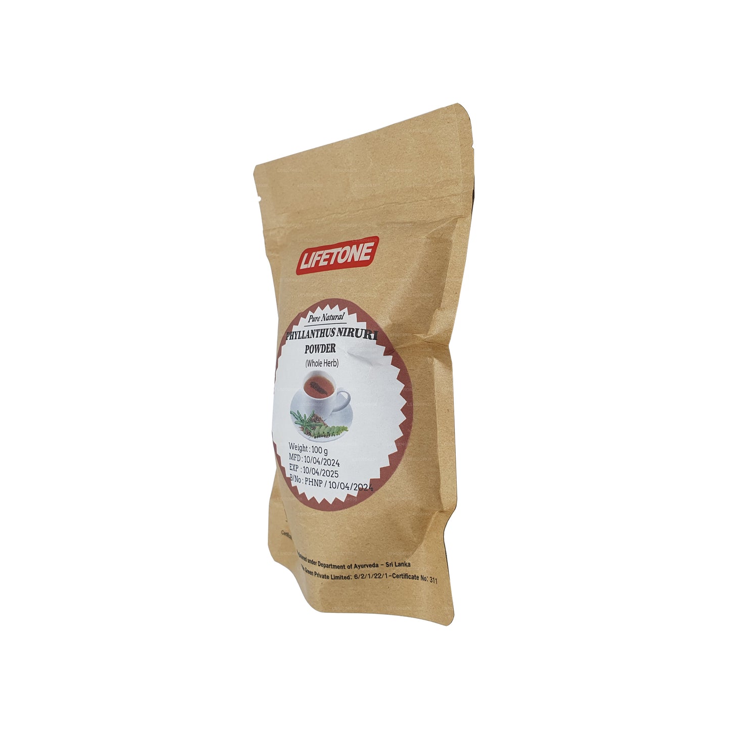 Lifetone Phylanthus Niruri en polvo (100 g)