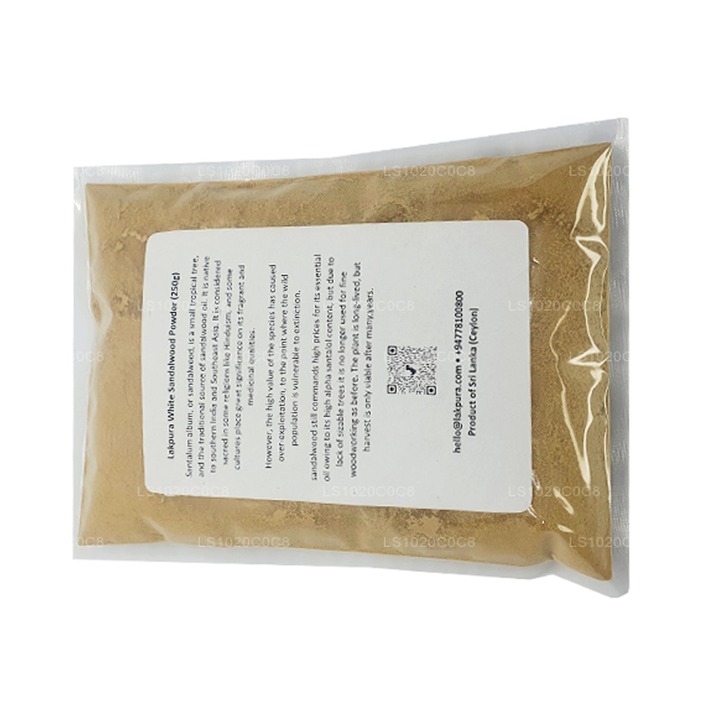 Polvo de sándalo blanco Lakpura (100 g)