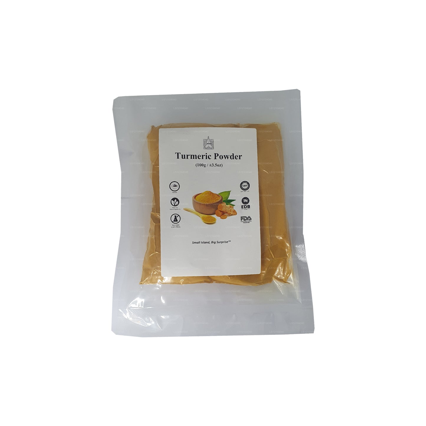 Polvo de cúrcuma Lakpura (100 g)