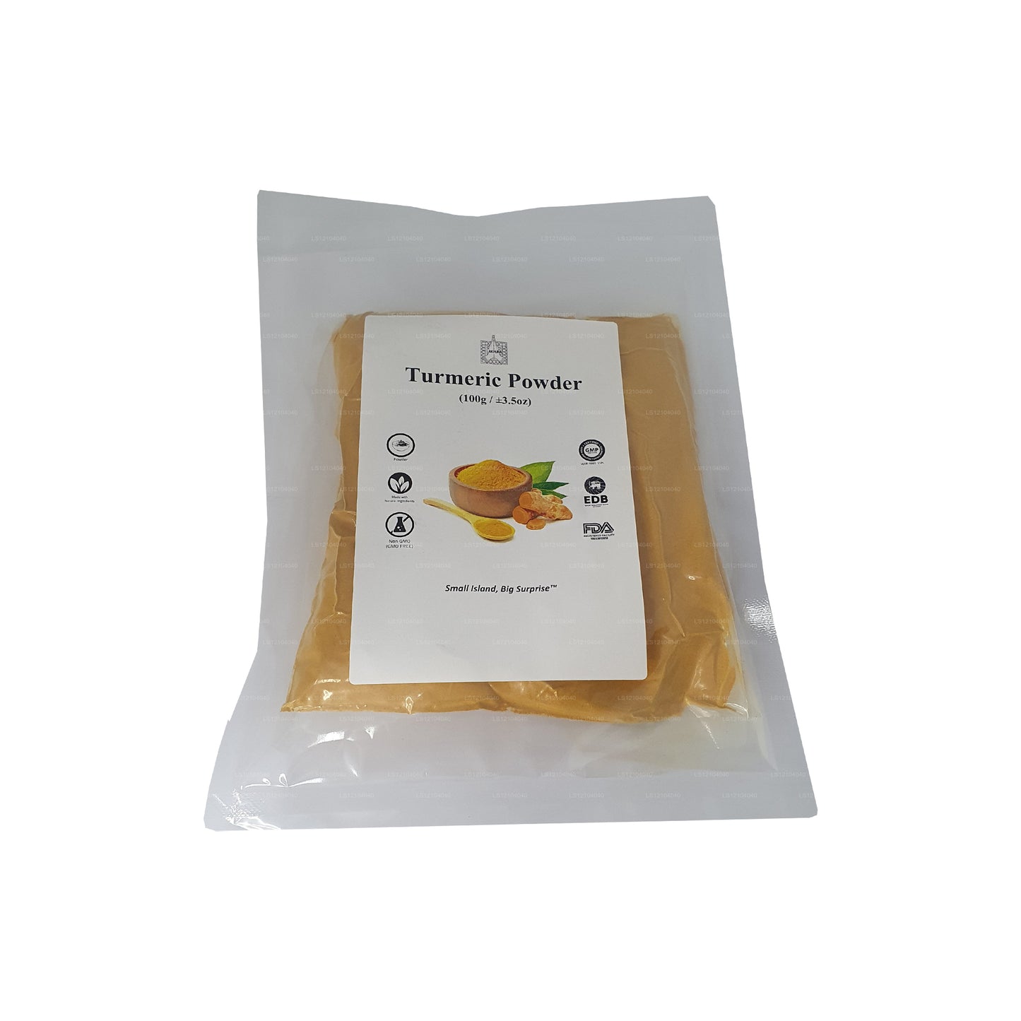 Polvo de cúrcuma Lakpura (100 g)