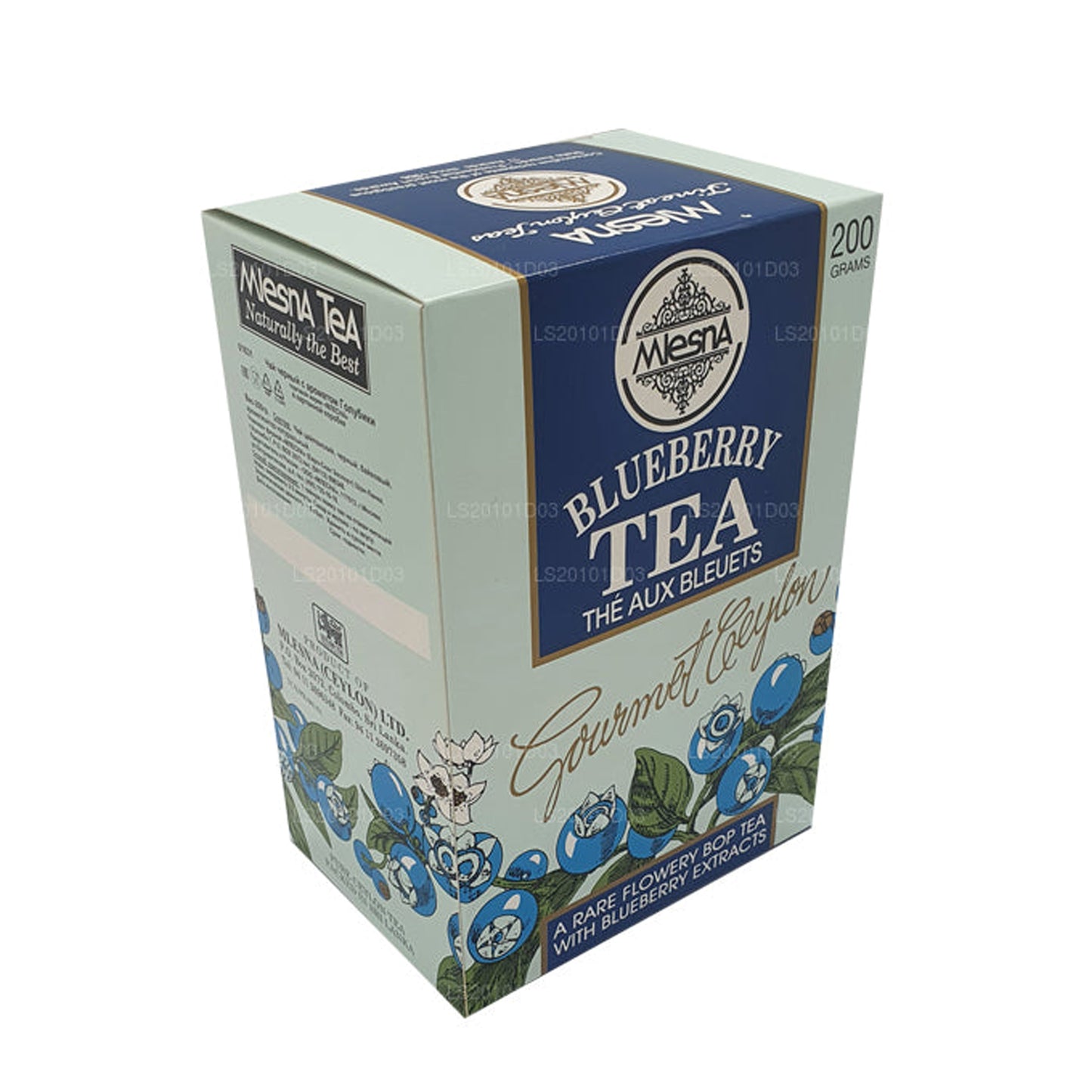 Té de hojas Mlesna Blueberry BOP (200 g)