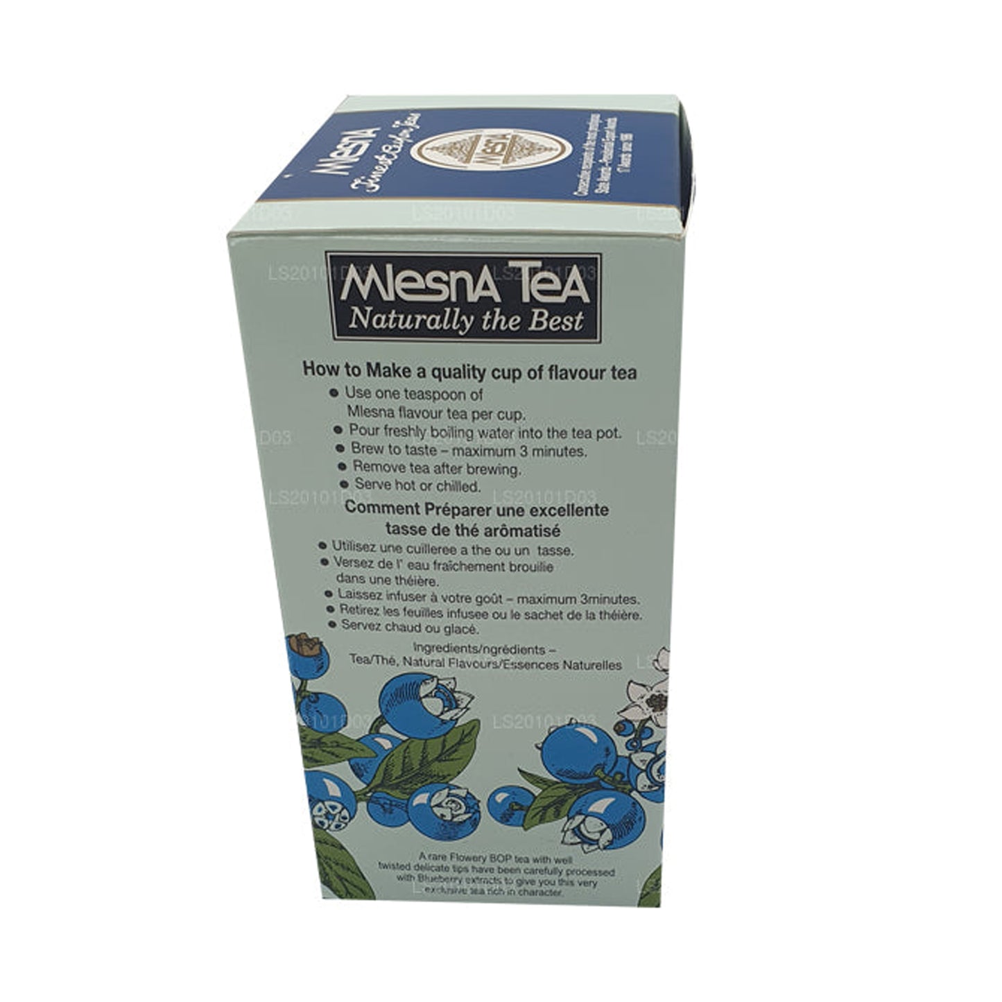 Té de hojas Mlesna Blueberry BOP (200 g)