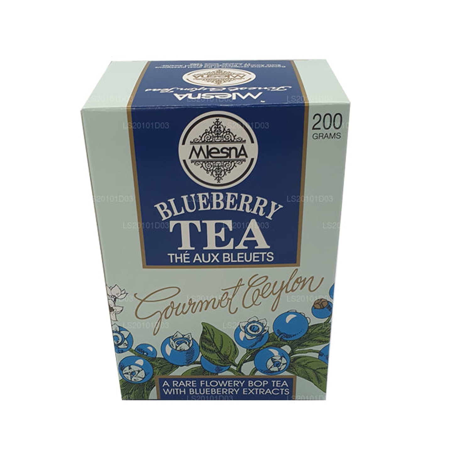 Té de hojas Mlesna Blueberry BOP (200 g)