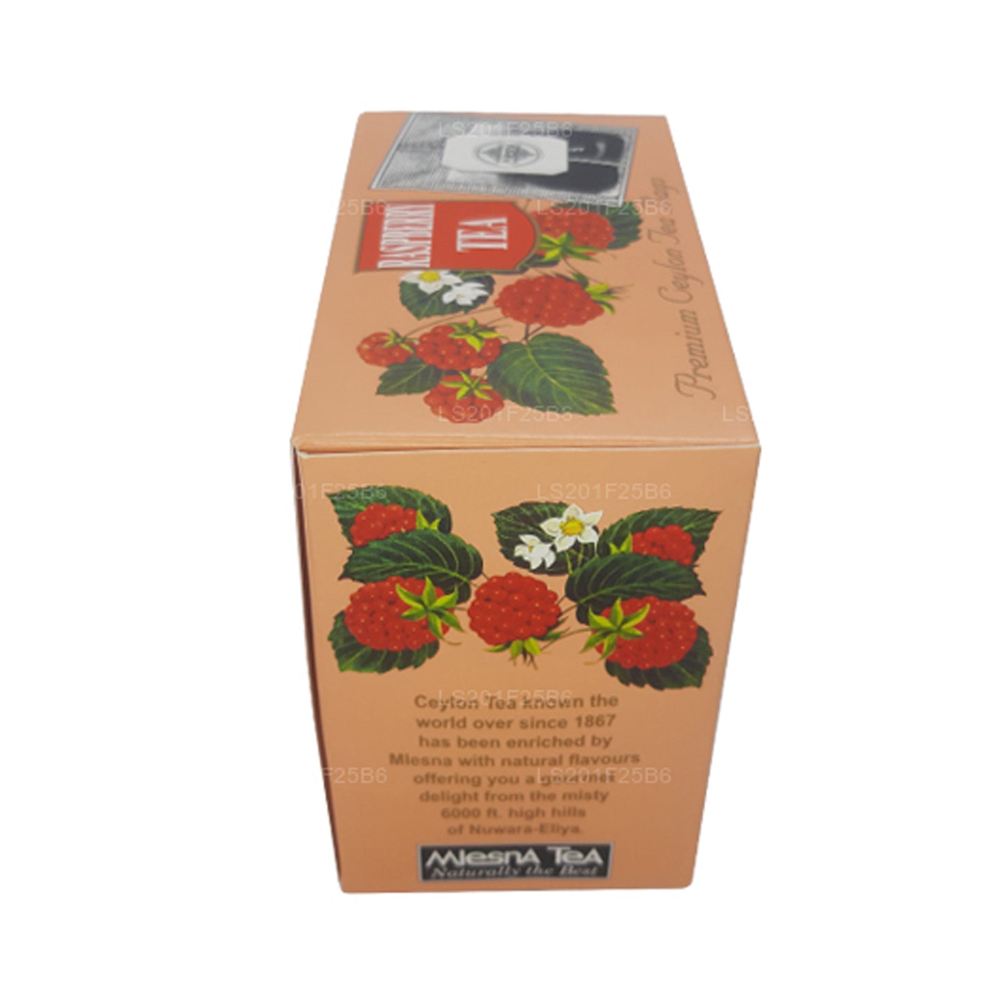 Té de frambuesa Melsna (100 g) 50 bolsitas de té