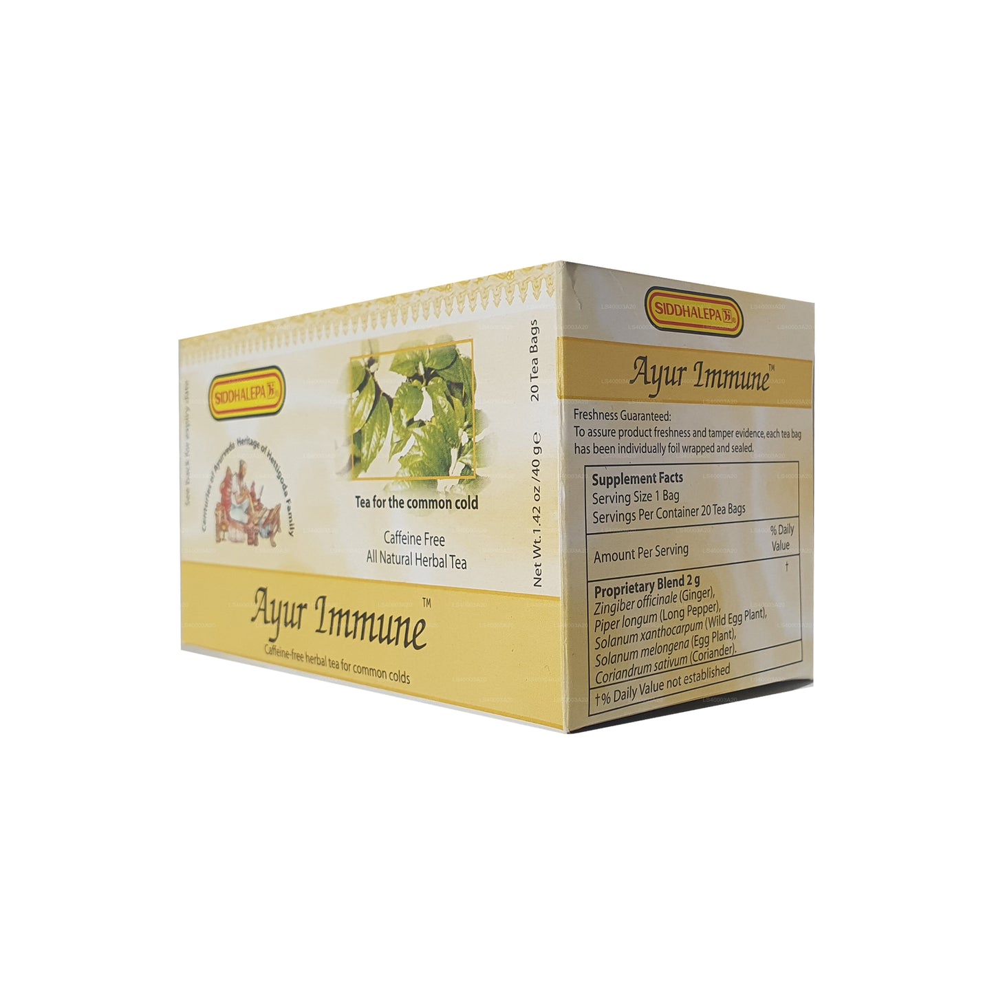 Té inmunitario Siddhalepa Ayur (40 g)