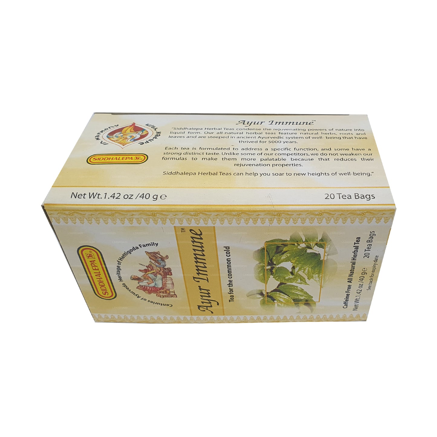 Té inmunitario Siddhalepa Ayur (40 g)