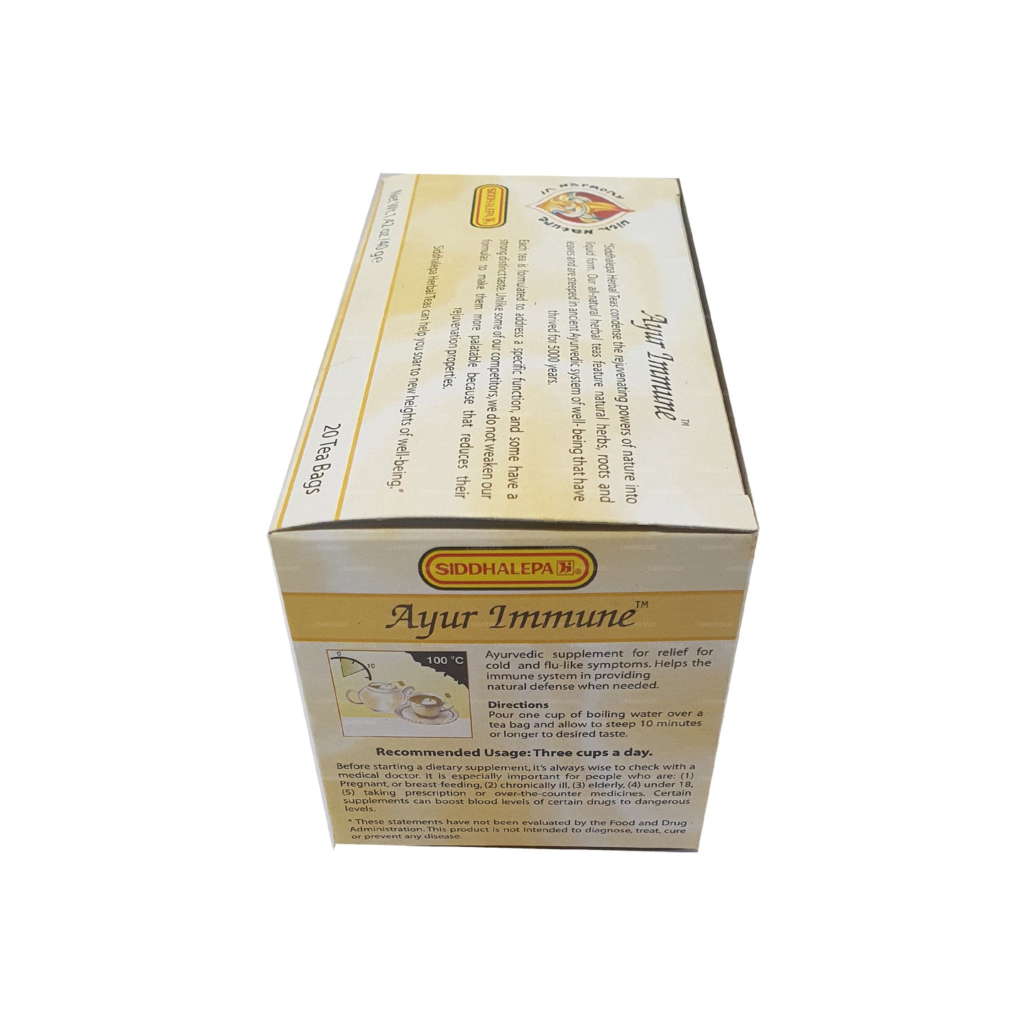 Té inmunitario Siddhalepa Ayur (40 g)