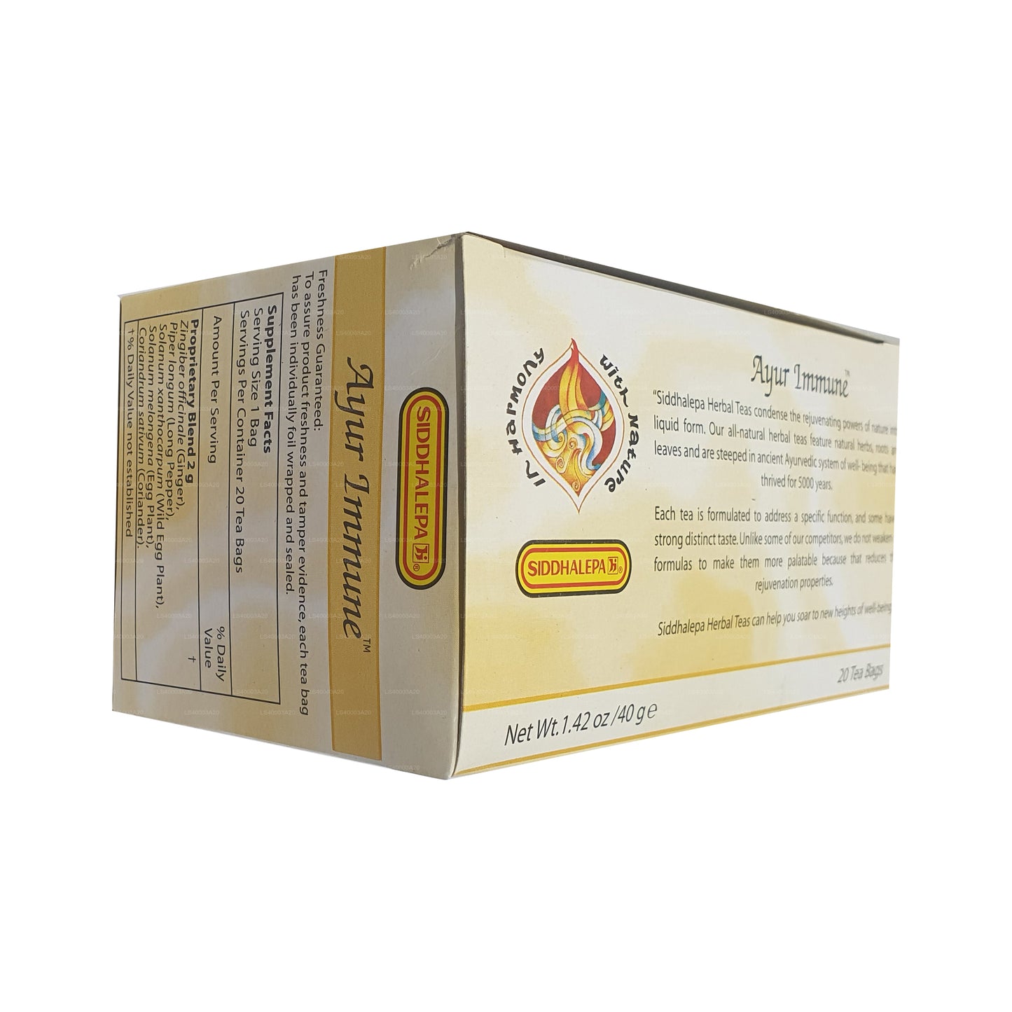 Té inmunitario Siddhalepa Ayur (40 g)