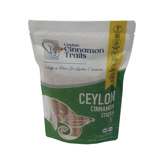 Canela Ceylon Cinnamon Trails en rama (100 g)