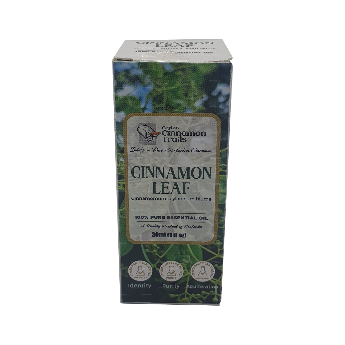 Aceite esencial de hoja de canela Ceylon Cinnamon Trails (10 ml)