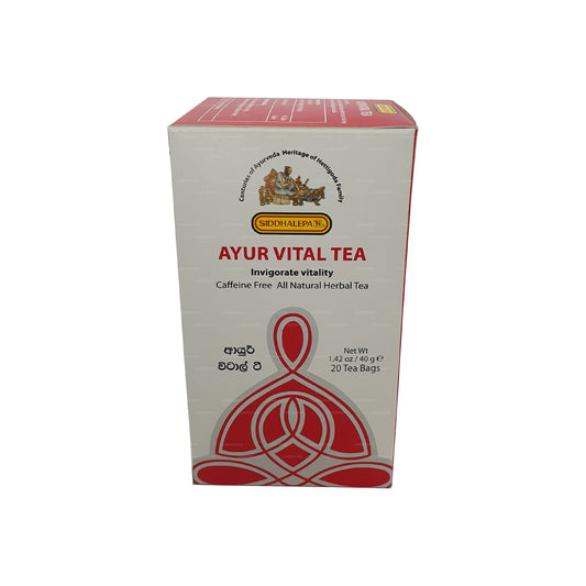 Siddhalepa Ayur Vital Tea (40 g) 20 bolsitas de té