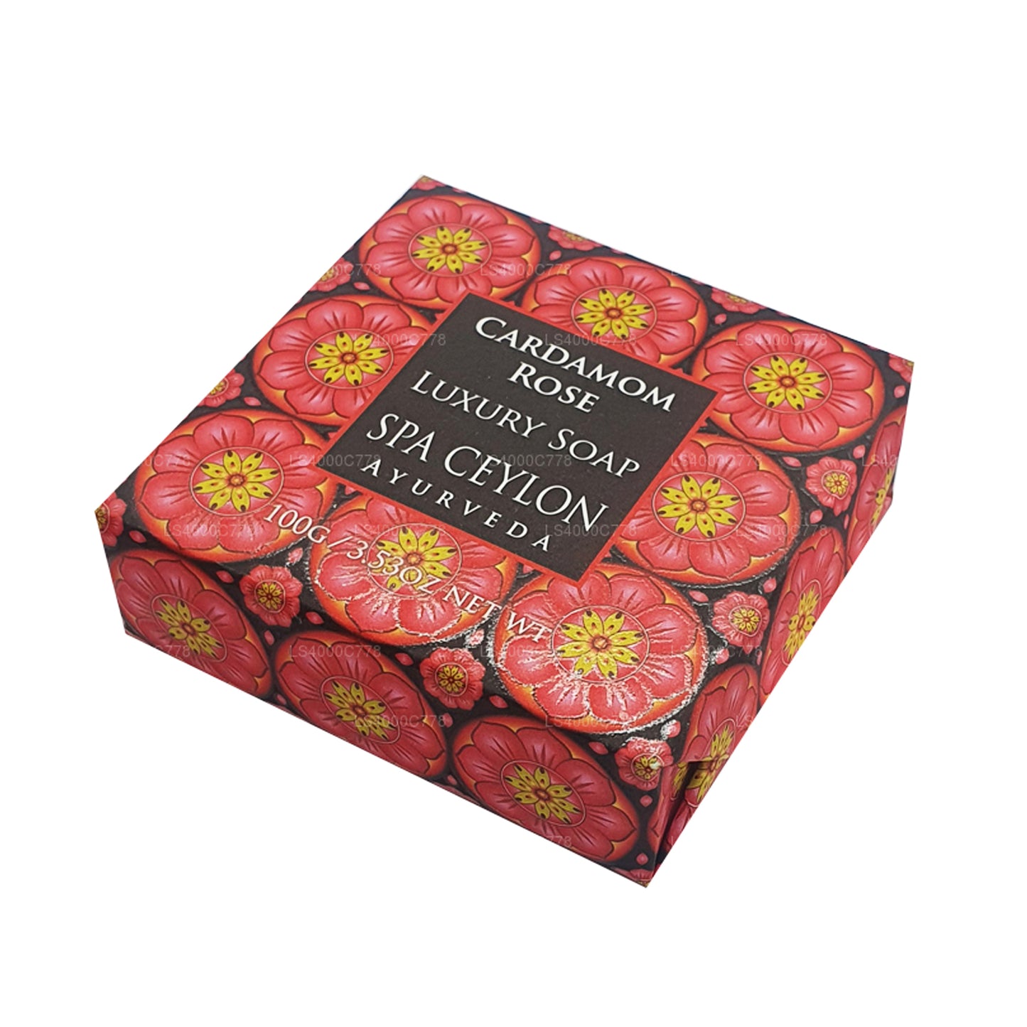 Jabón de lujo Spa Ceylon Cardamom Rose (100 g)