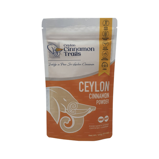 Canela en polvo Ceylon Cinnamon Trails (100 g)