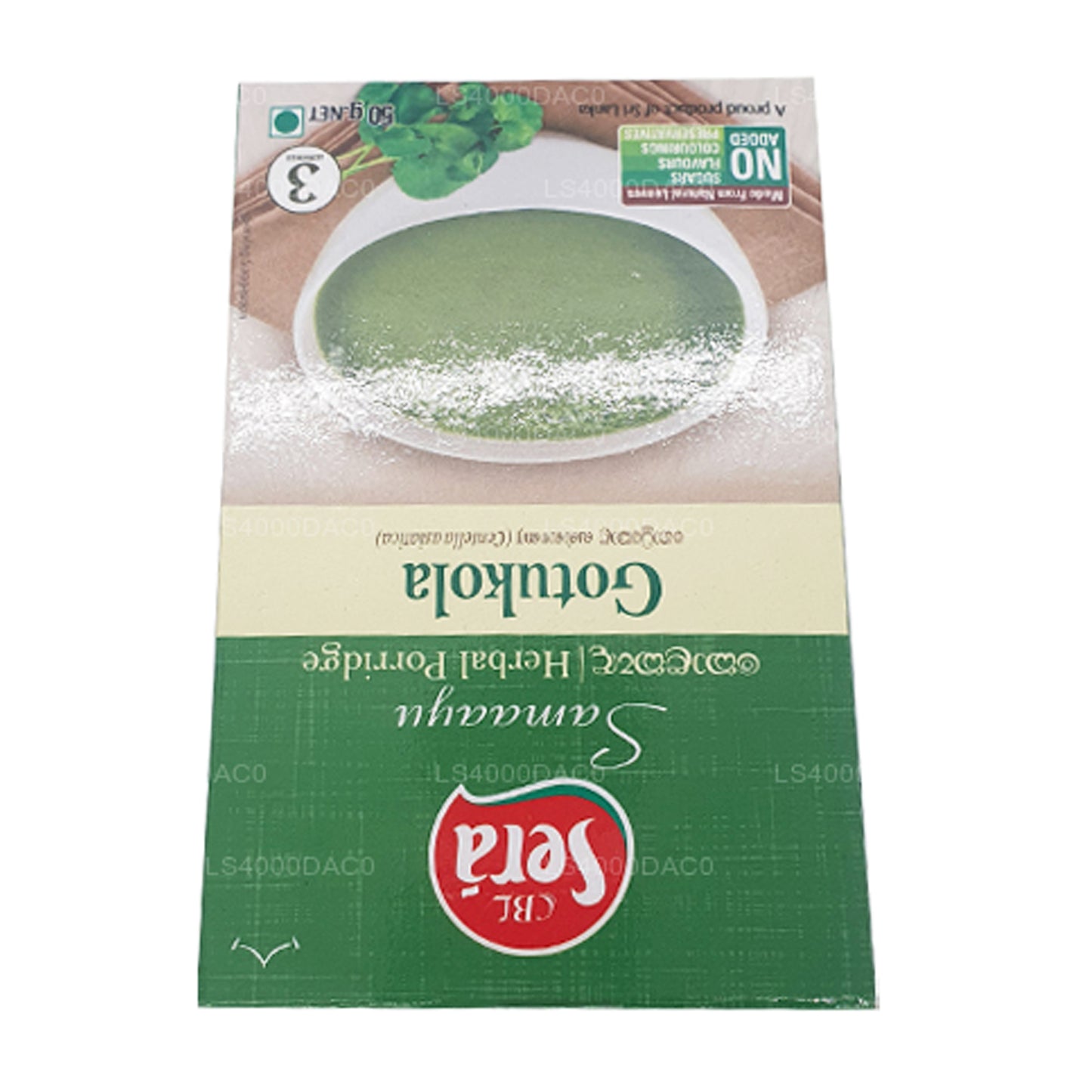 Gachas de hierbas Sera Gotukola (50 g)