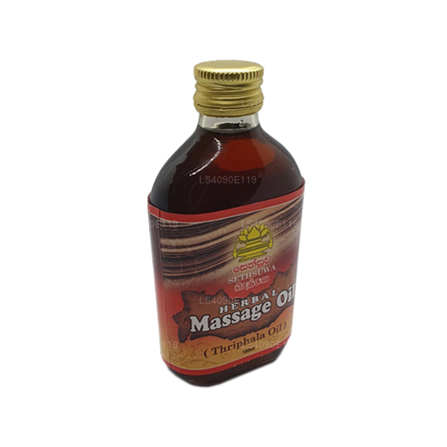 Aceite de masaje a base de hierbas Sethsuwa (60 ml)