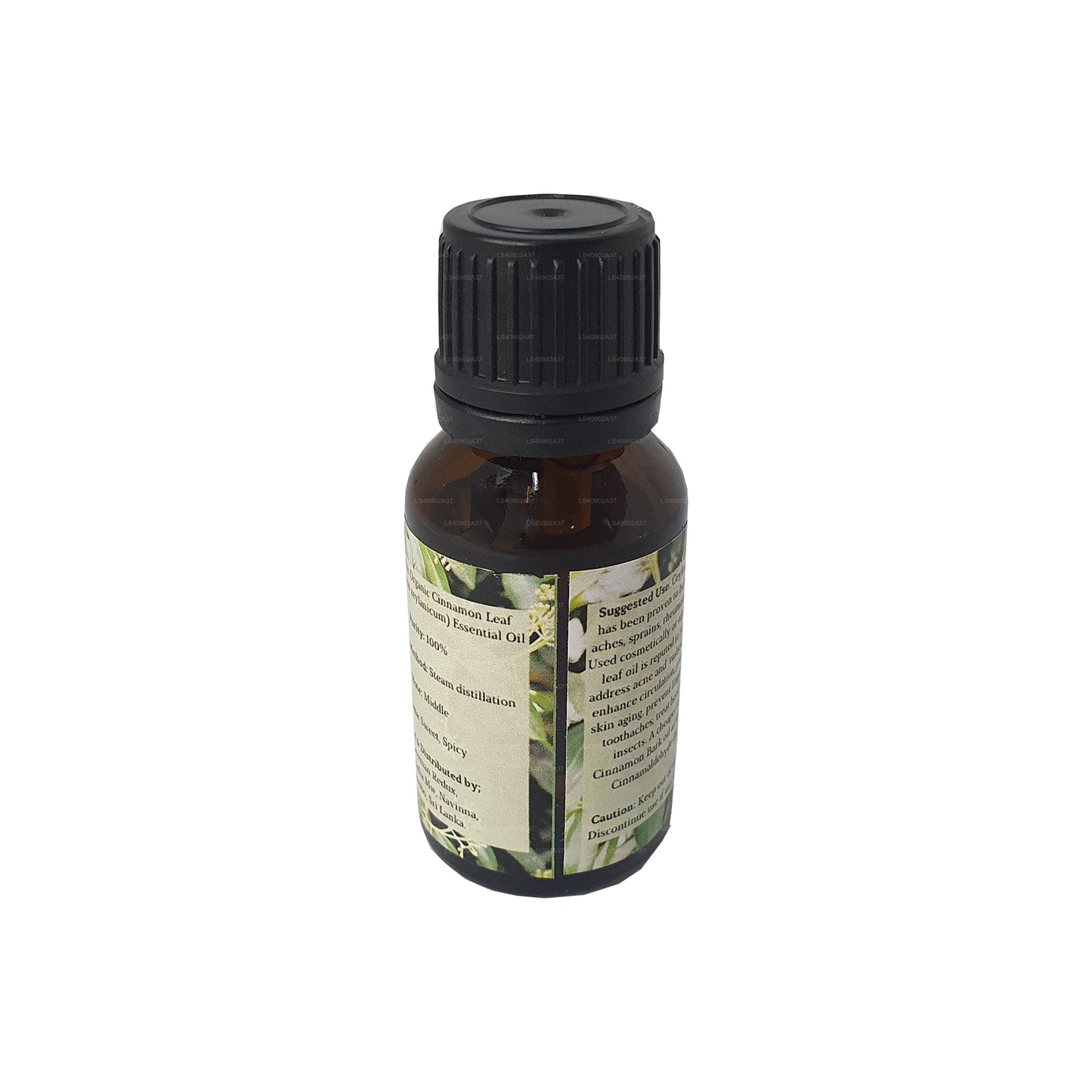 Aceite esencial de hoja de canela Lakpura (15 ml)