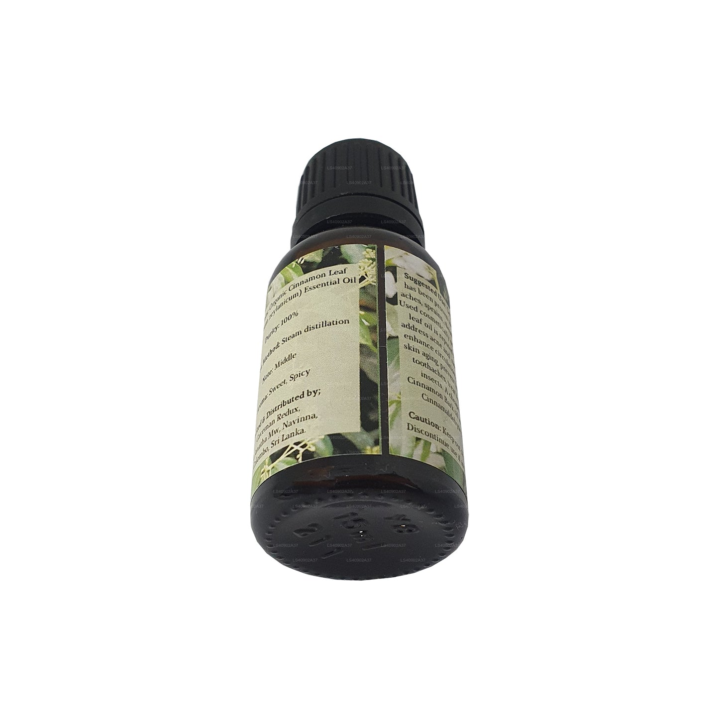 Aceite esencial de hoja de canela Lakpura (15 ml)