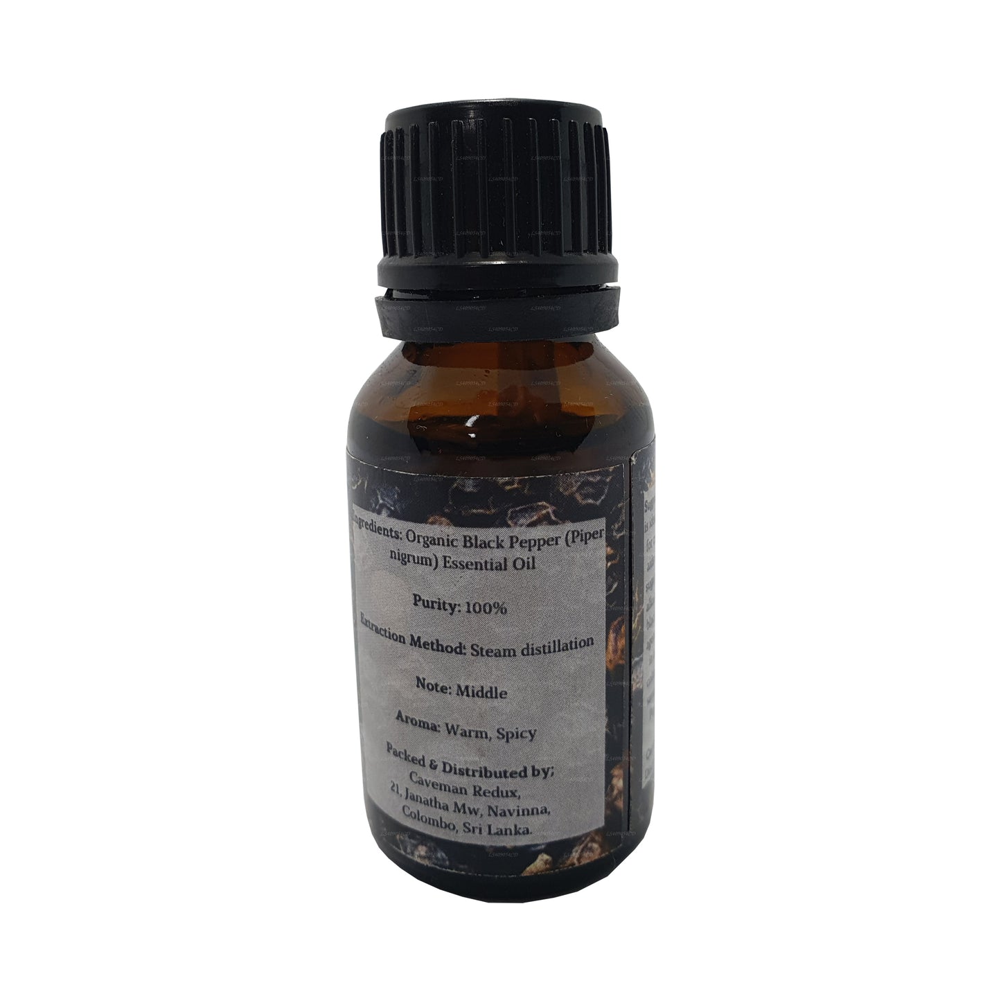 Aceite esencial de pimienta negra Lakpura (15 ml)