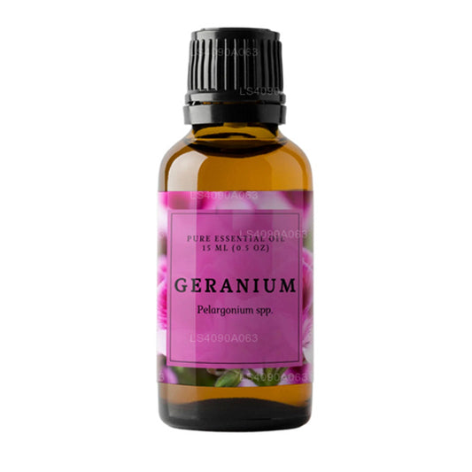 Aceite esencial de geranio Lakpura (15 ml)