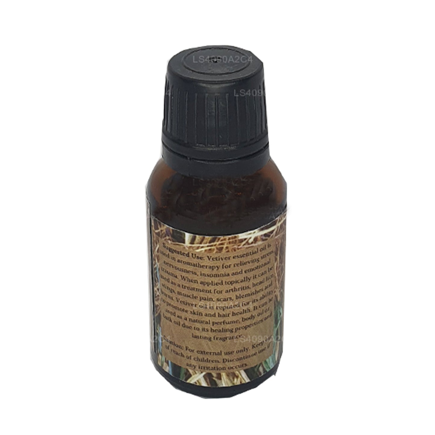Aceite esencial de vetiver Lakpura (15 ml)