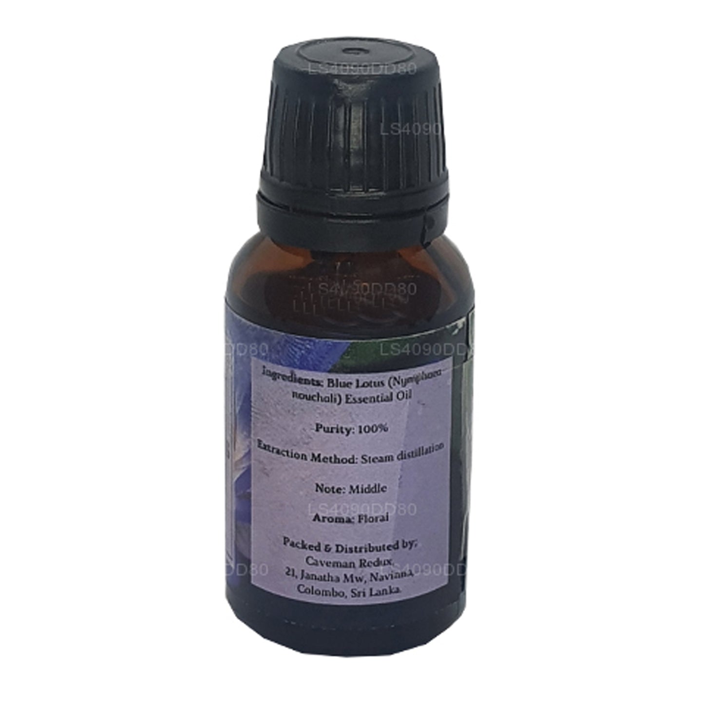 Aceite esencial de loto azul Lakpura (absoluto) (15 ml)