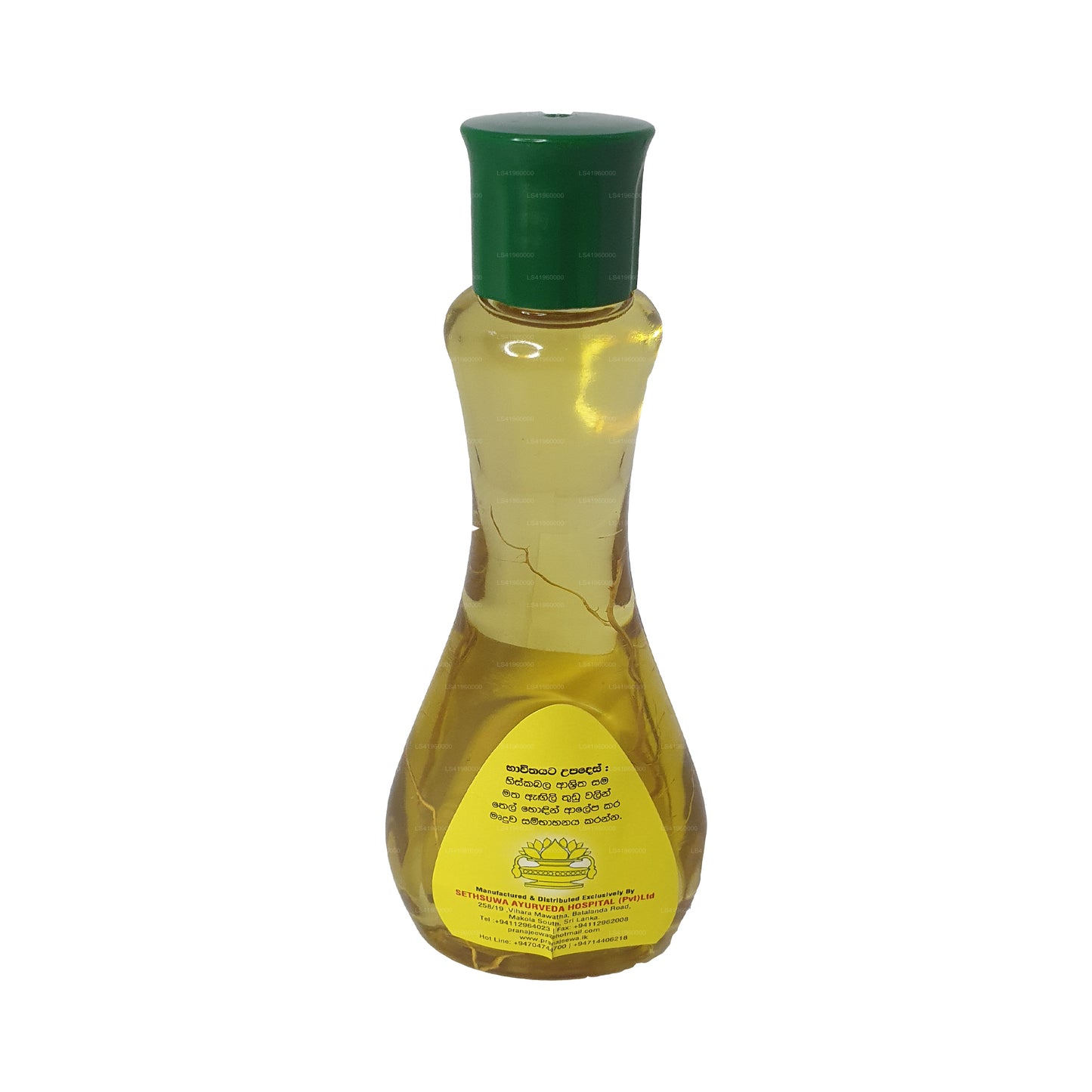 Aceite capilar a base de hierbas Sethsuwa Kumari (100 ml)