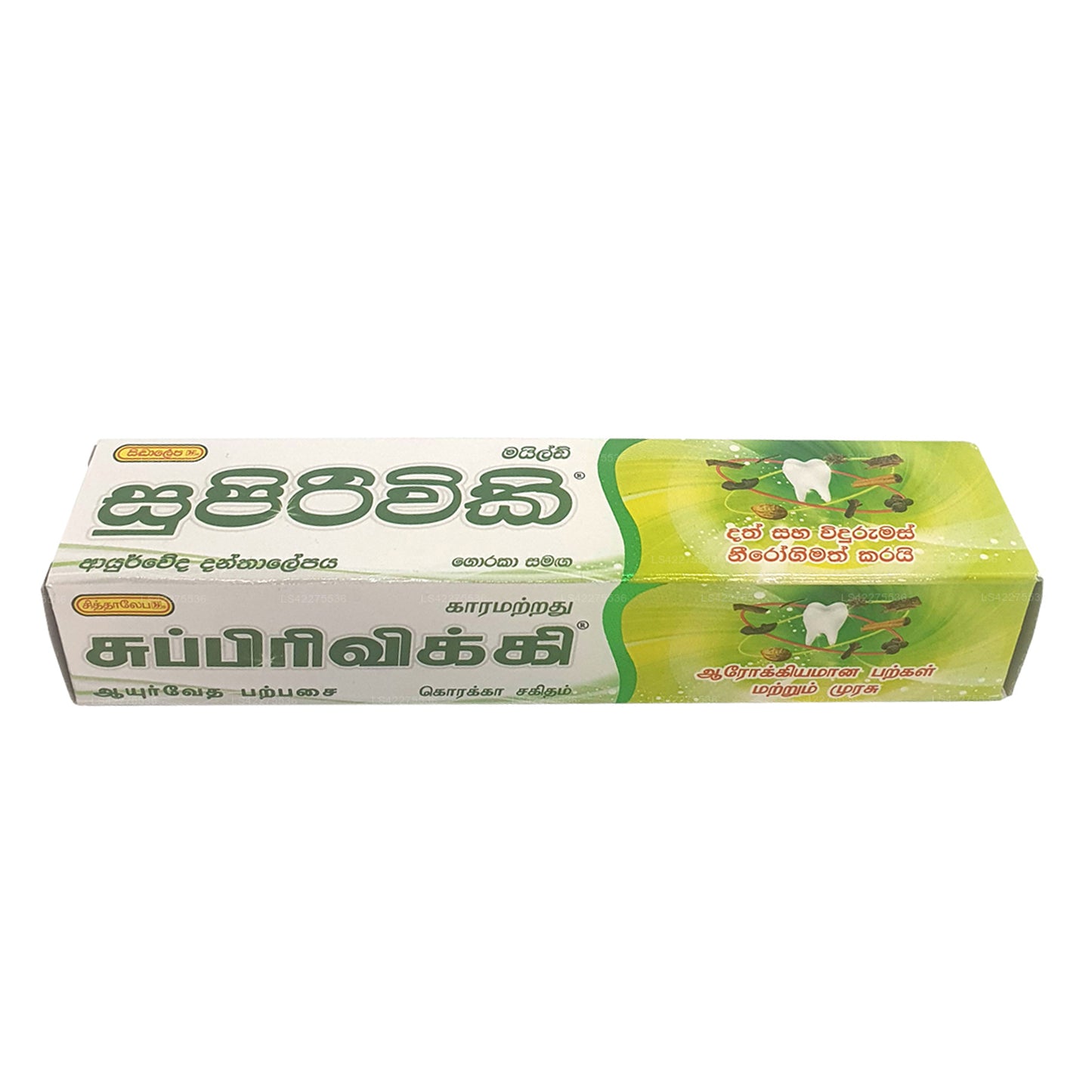 Pasta de dientes ayurvédica suave Siddhalepa Supirivicky (40 g)