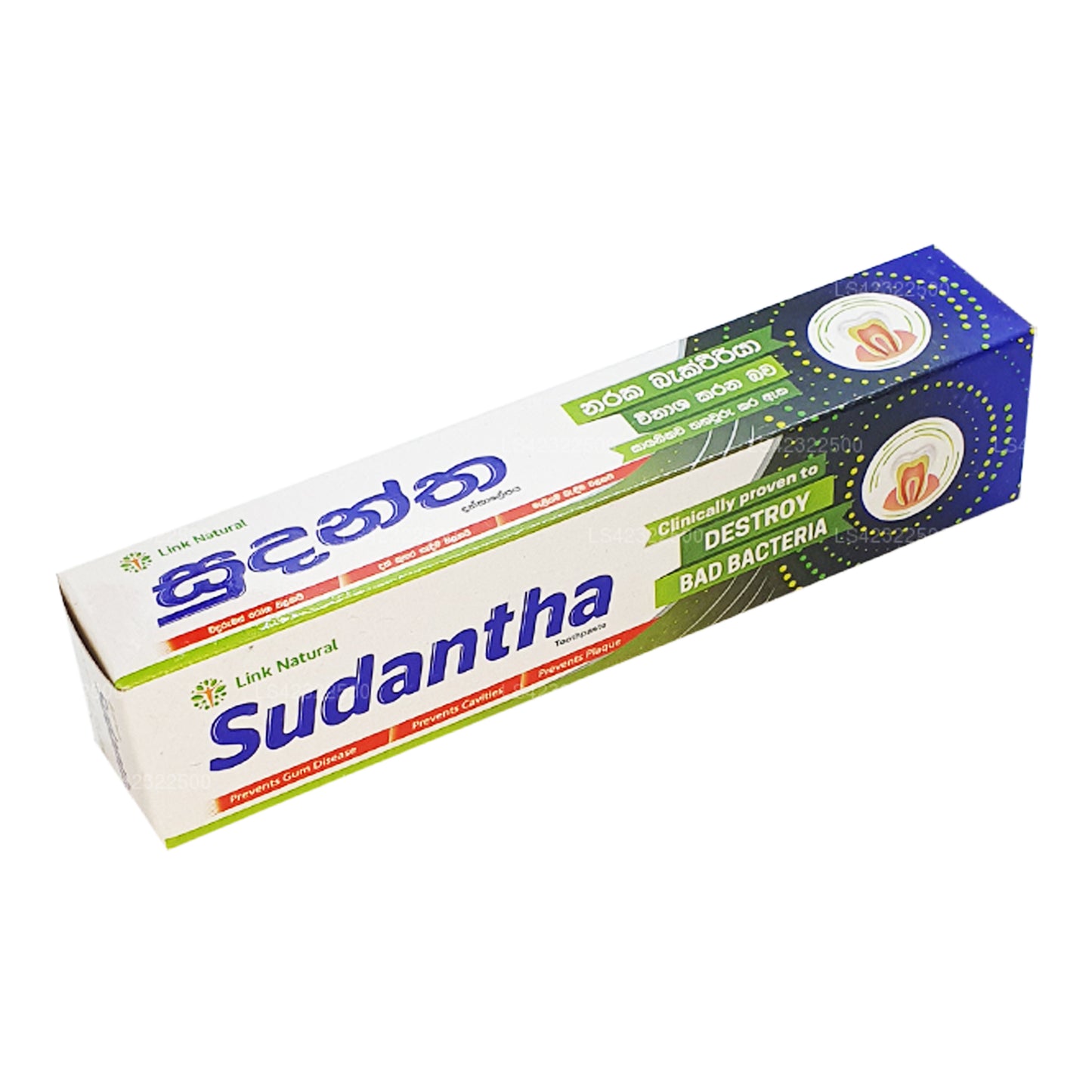 Pasta de dientes a base de hierbas Link Sudantha