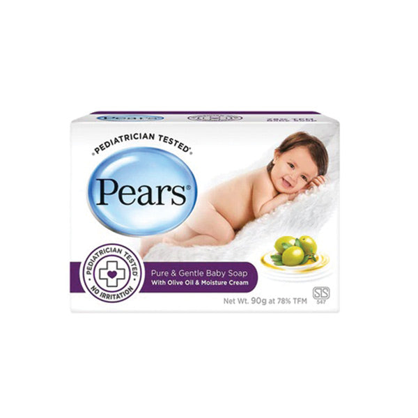 Jabón para bebés Pears Pure and Gentle (90 g)