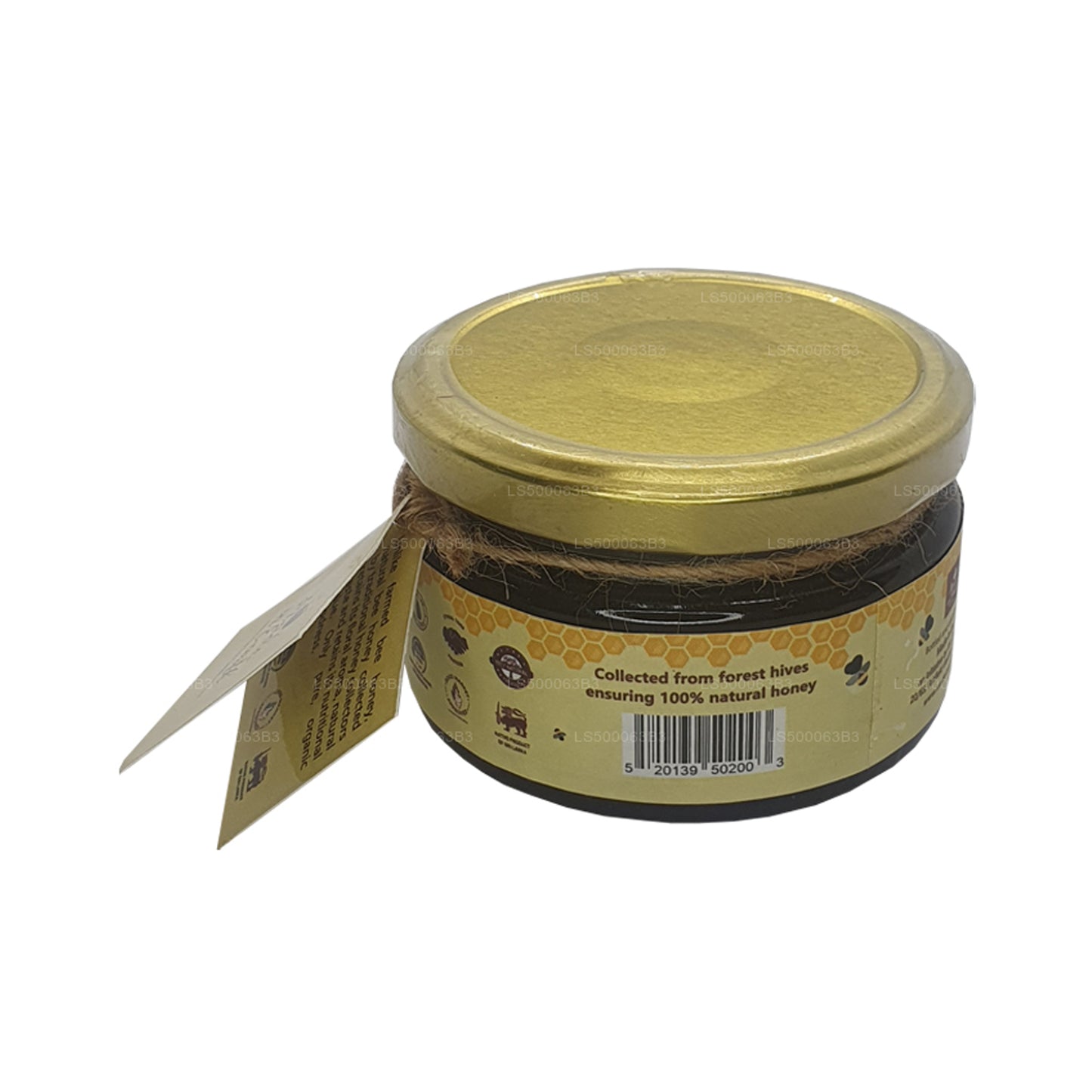 Miel de abeja de bosque pura Made in Earth (200 g)