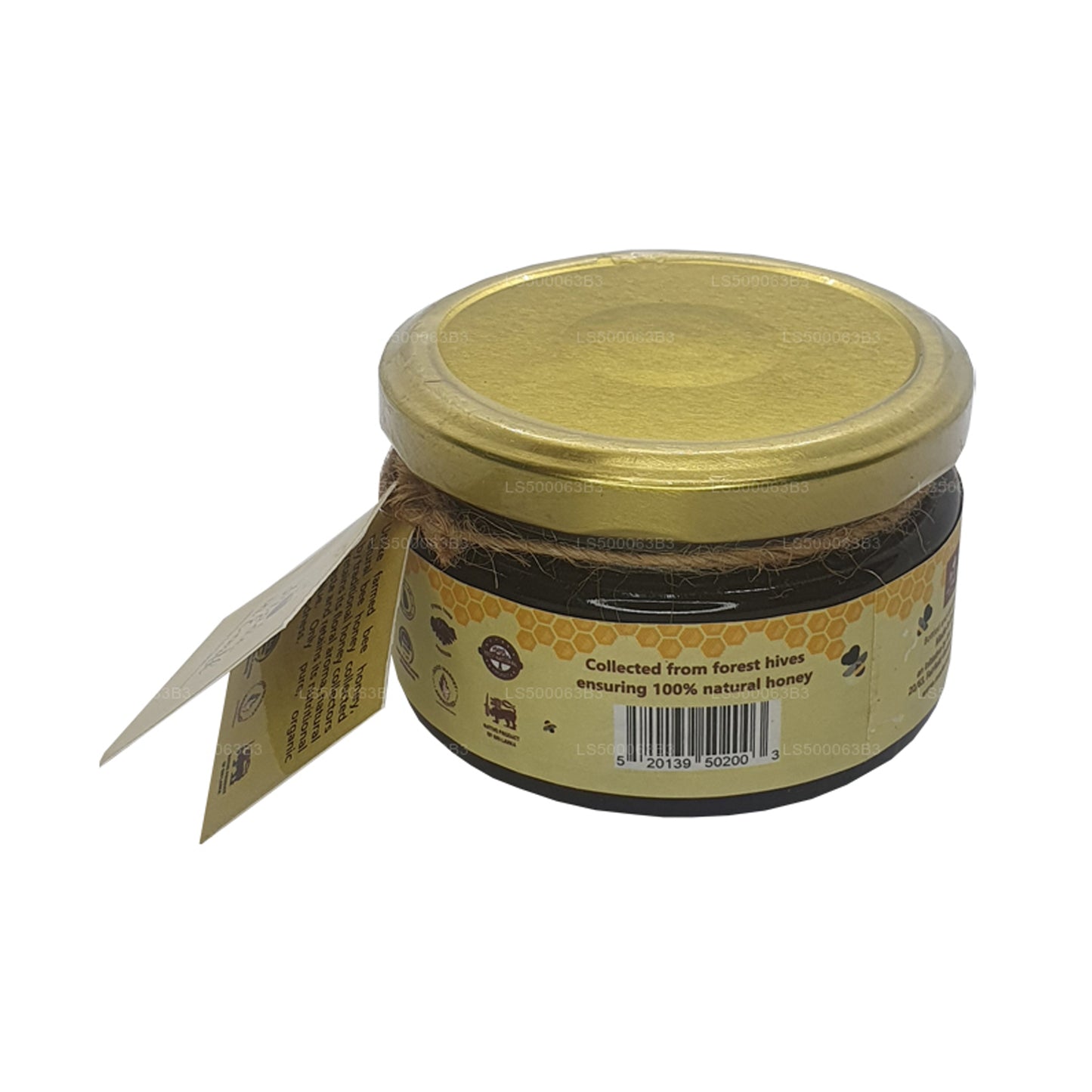 Miel de abeja de bosque pura Made in Earth (200 g)