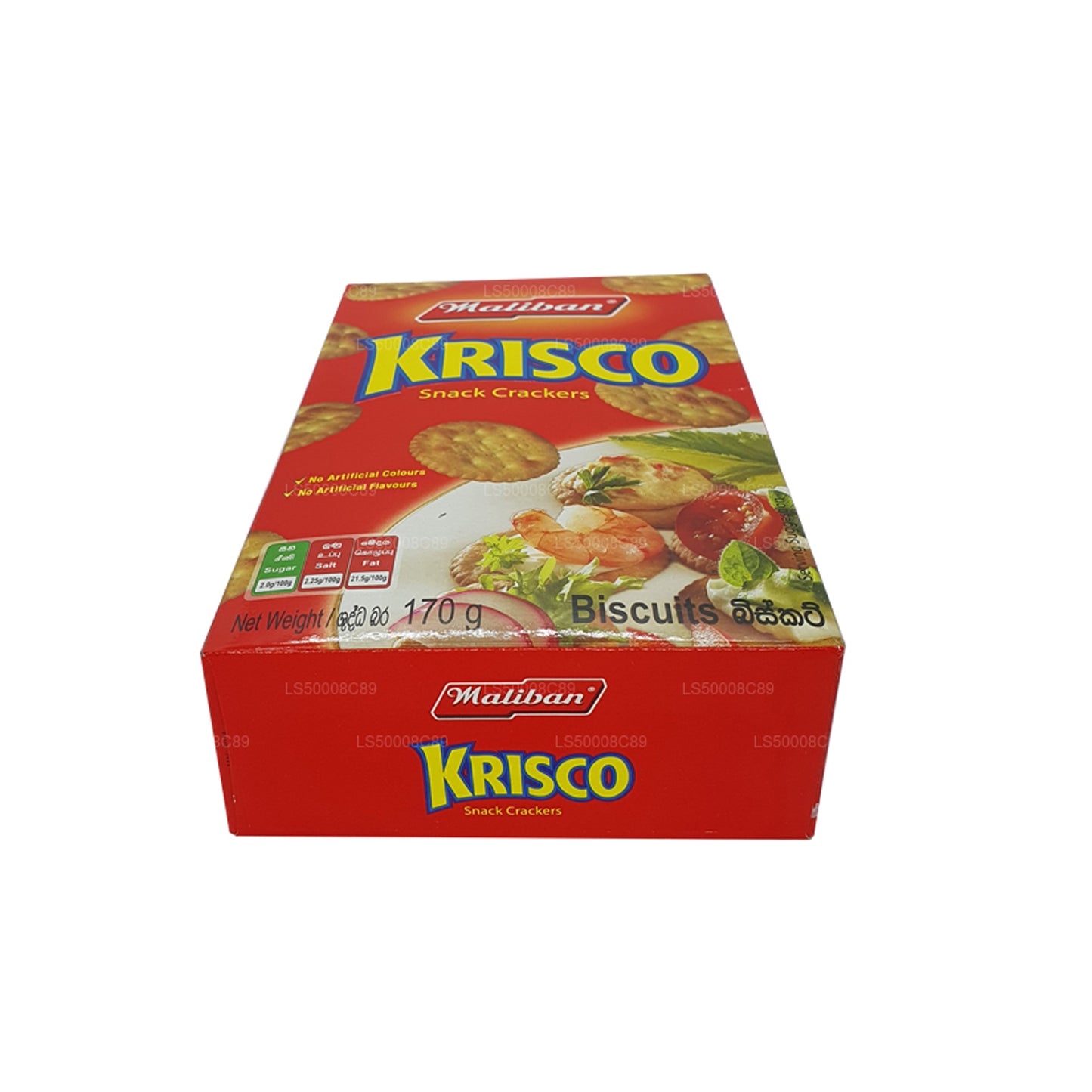 Galletas Maliban Krisco Snack Crackers (170 g)