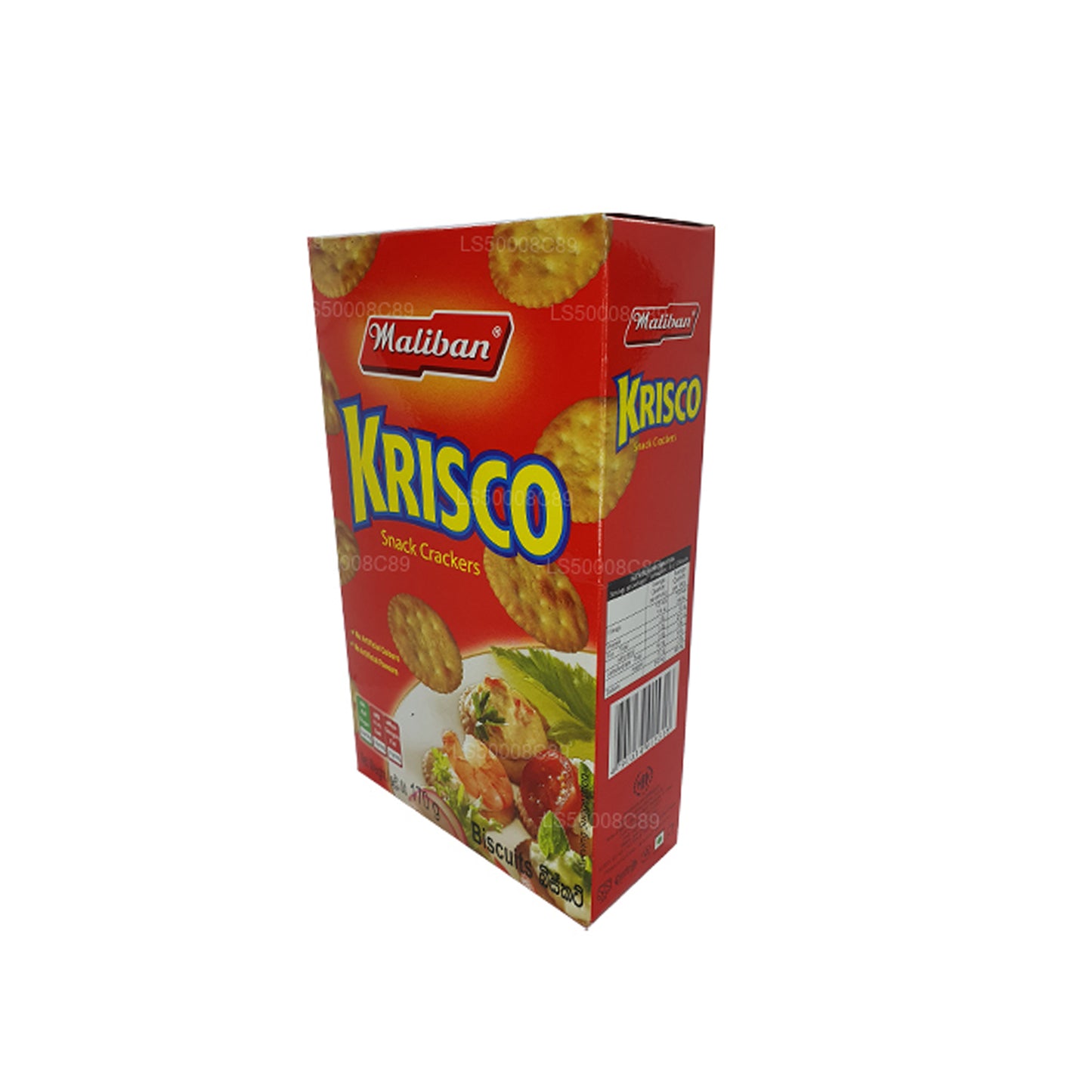 Galletas Maliban Krisco Snack Crackers (170 g)