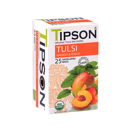 Té Tulsi orgánico Tipson con mango y melocotón (30 g)
