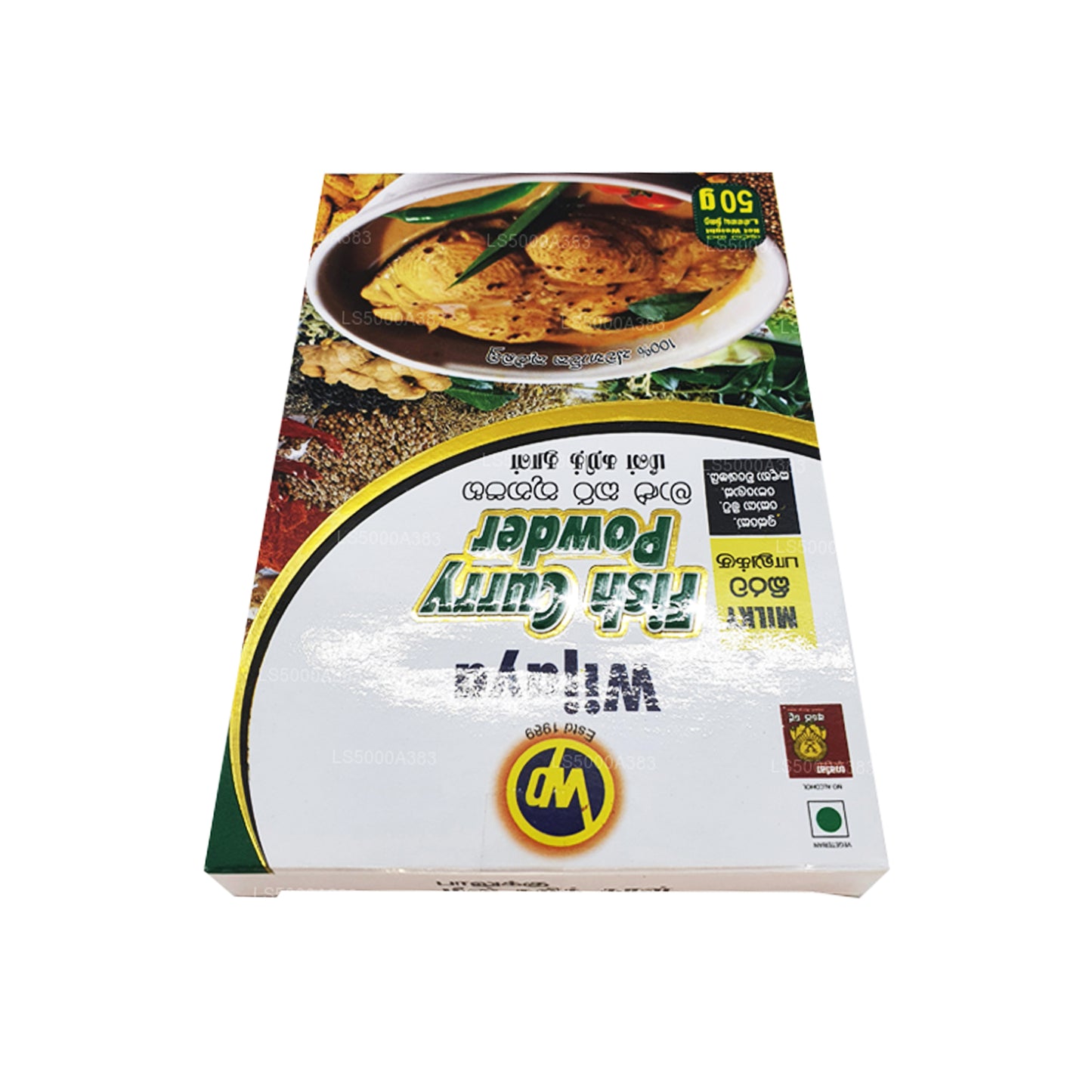 Curry de pescado Wijaya en polvo (50 g)