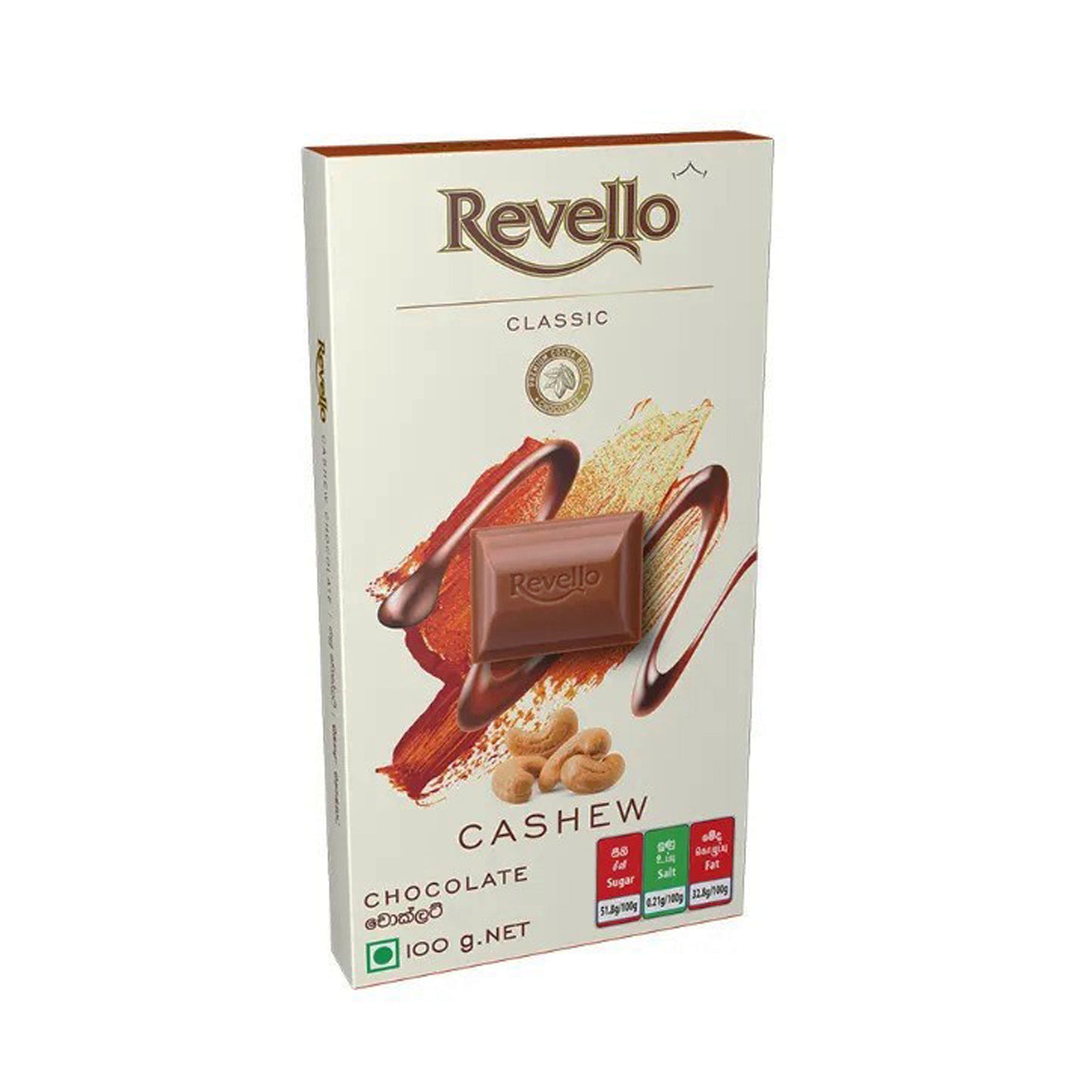 Chocolate con anacardos Revello