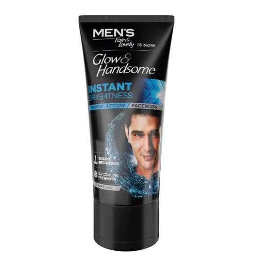 Glow And Handsome Face Wash para hombre Instant Fairness (50 g)