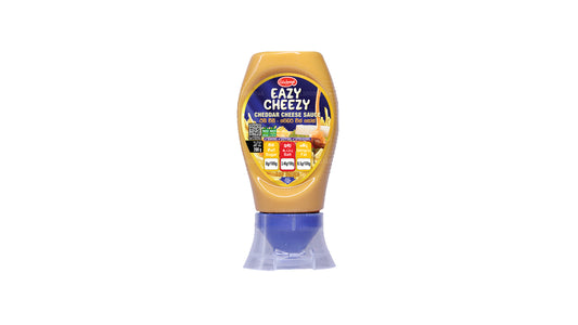 Salsa de queso cheddar Eazy Cheezy de Edinborough (260 g) de aceite