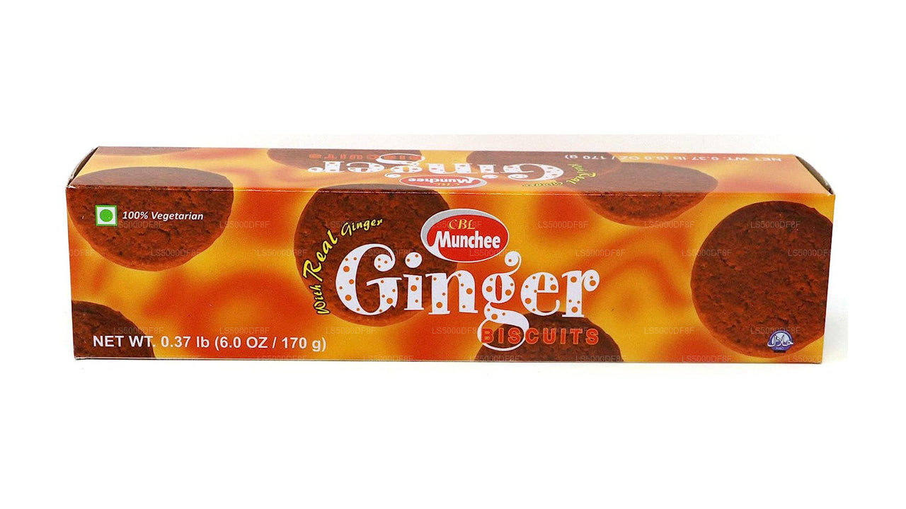 Galletas de jengibre Munchee (170 g), paquete de 3