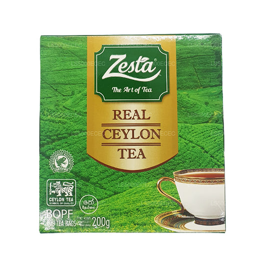 Té de Ceilán Zesta Real (200 g) 100 bolsitas de té