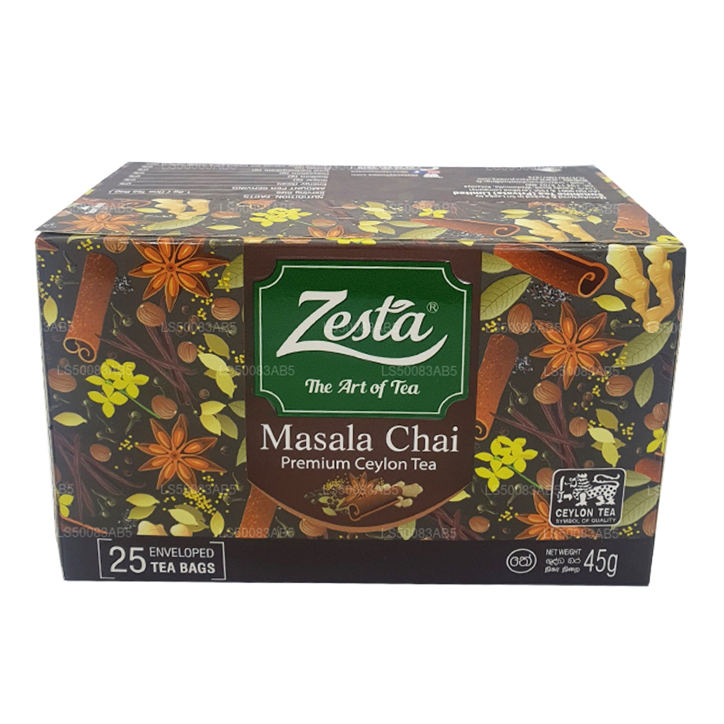 Zesta Masala Chai (45 g) 25 bolsitas de té