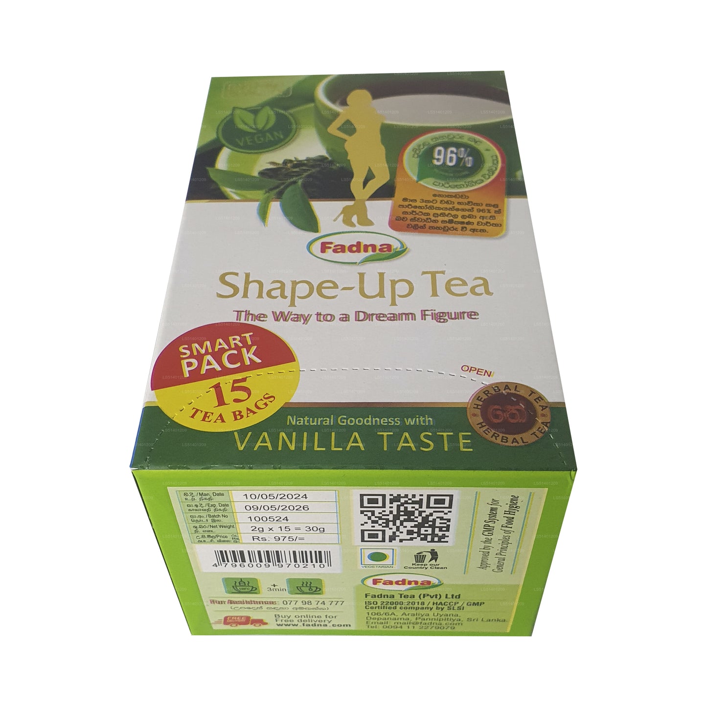 Té Fadna Shape-Up (20 g)