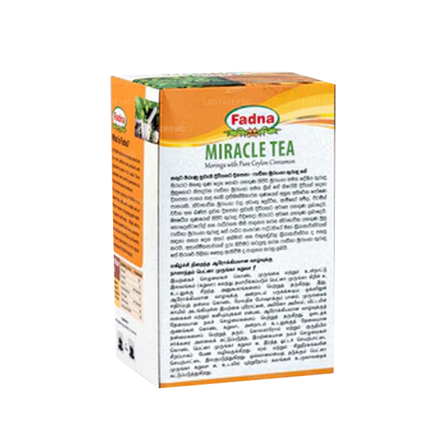 Fadna Moringa con canela (40 g) 20 bolsitas de té