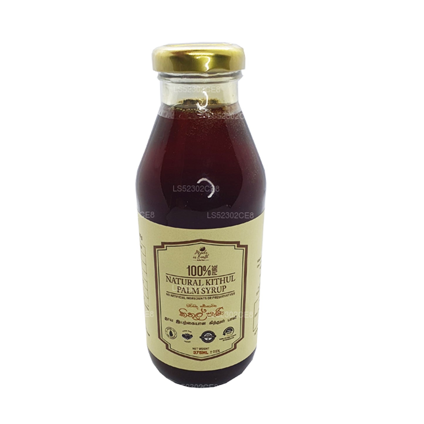 Melaza de kithul natural pura hecha en la tierra (375 ml)