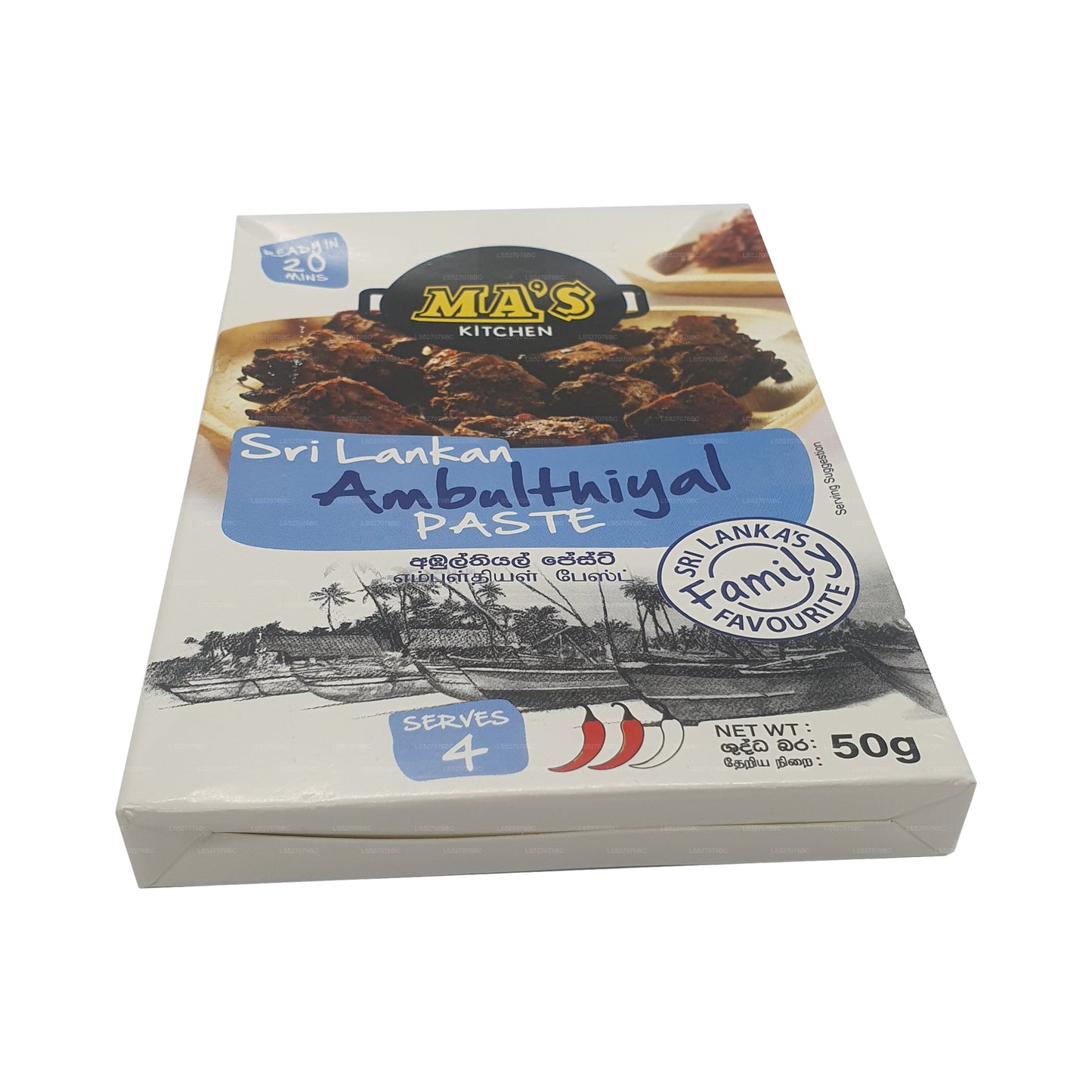 Pasta ambulante de pescado MA's Kitchen (50 g)