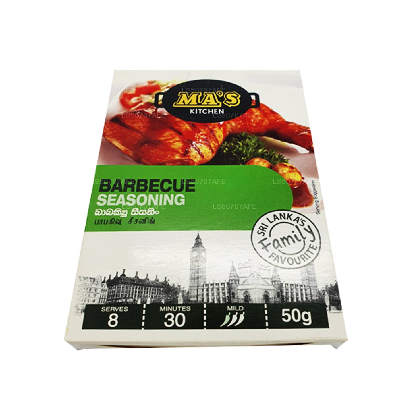 Condimento para barbacoa Ma's Kitchen (50 g)