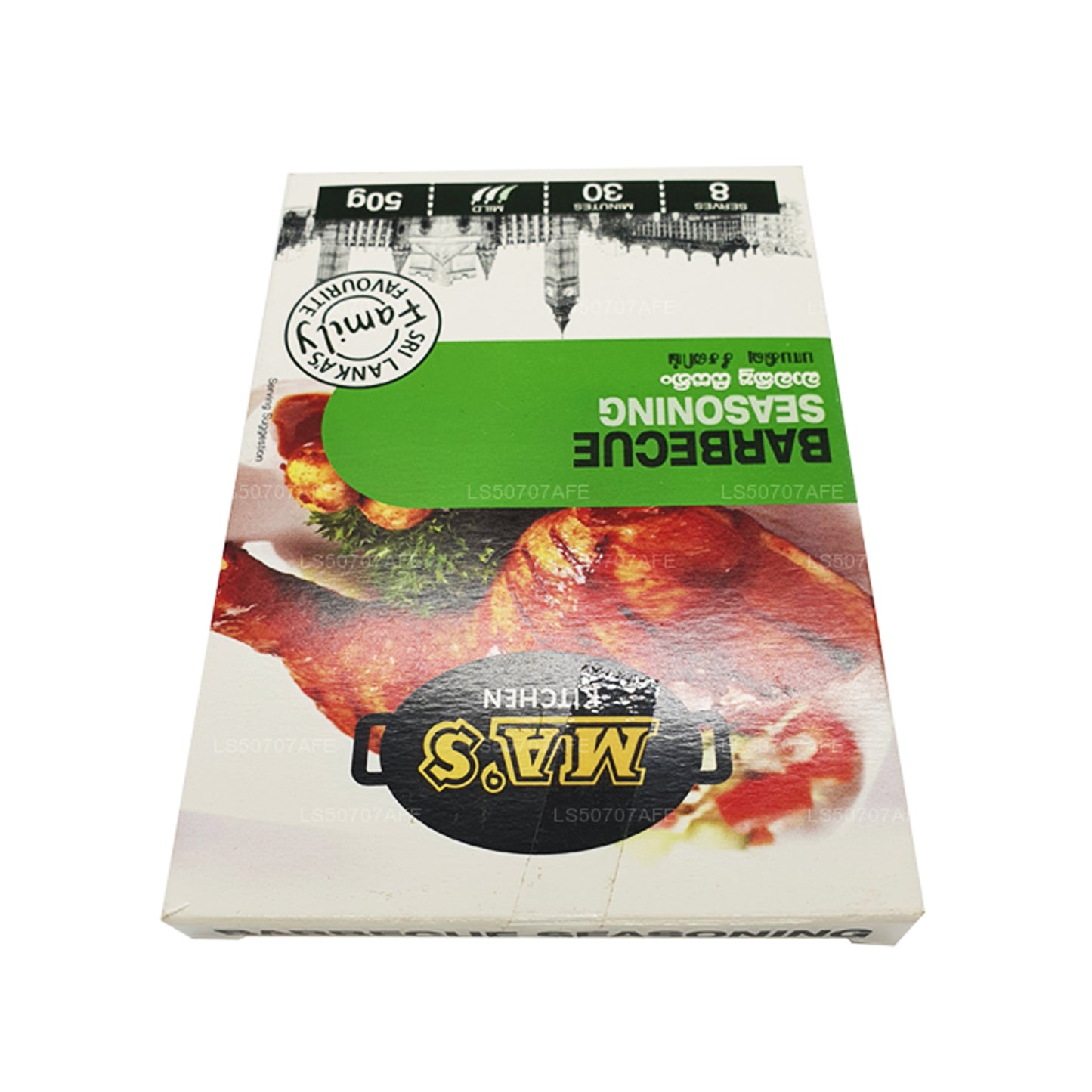 Condimento para barbacoa Ma's Kitchen (50 g)